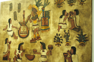 Aztec painting