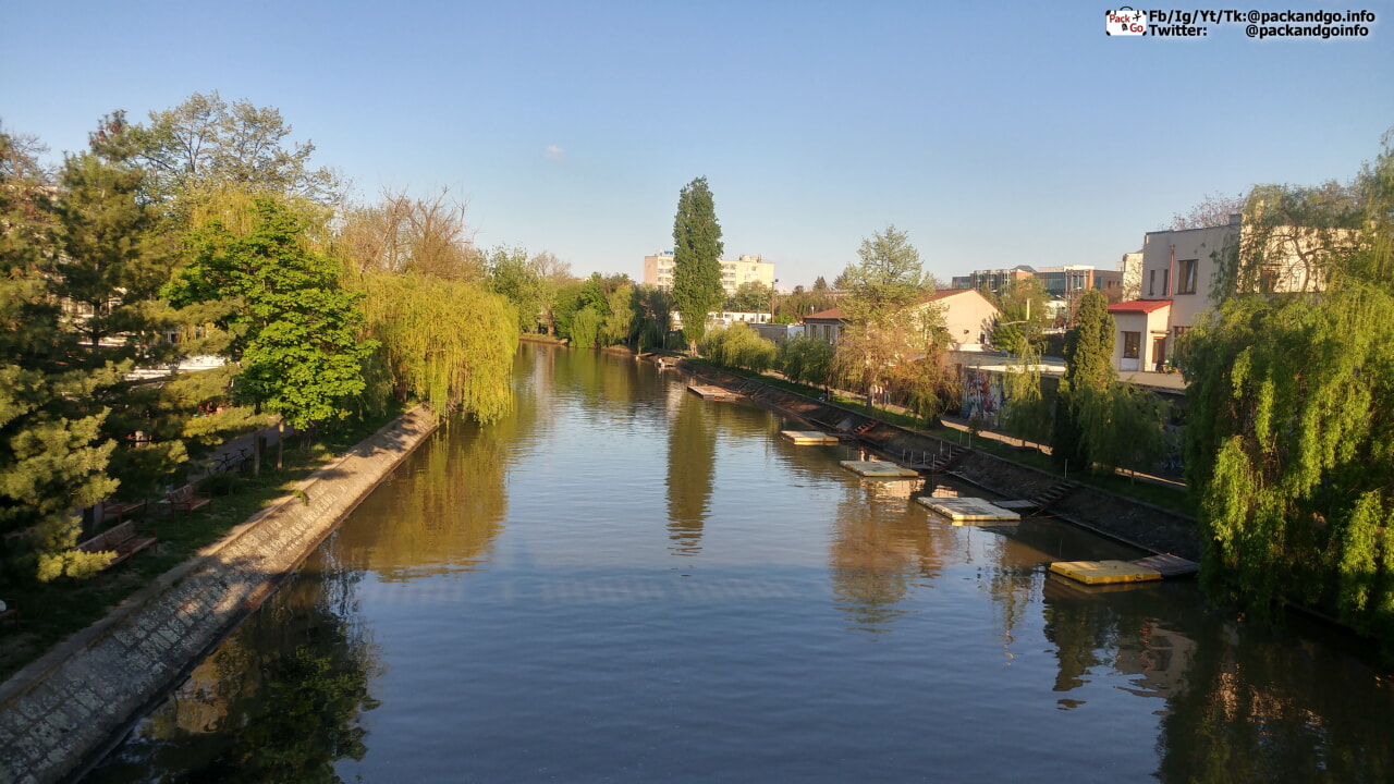 Bega river Timisoara Romania