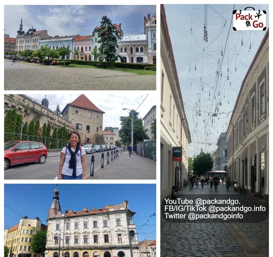 Streets of Cluj, Romania. 