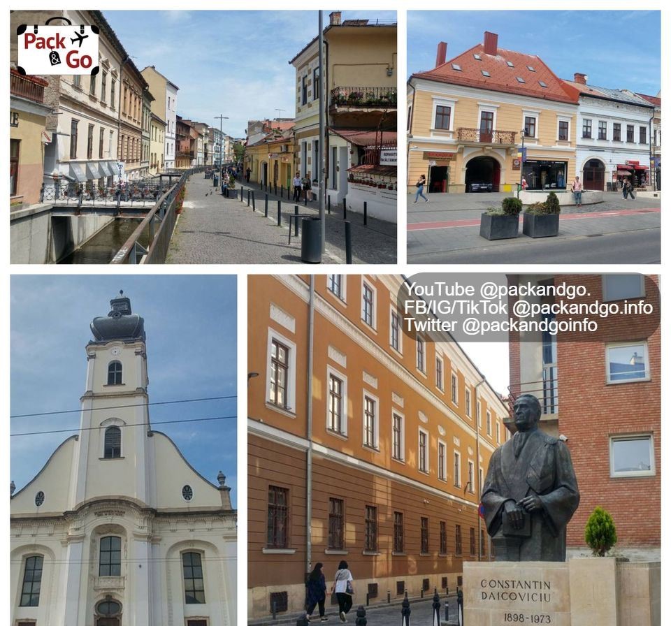 Streets of Cluj-Napoca, Romania. 