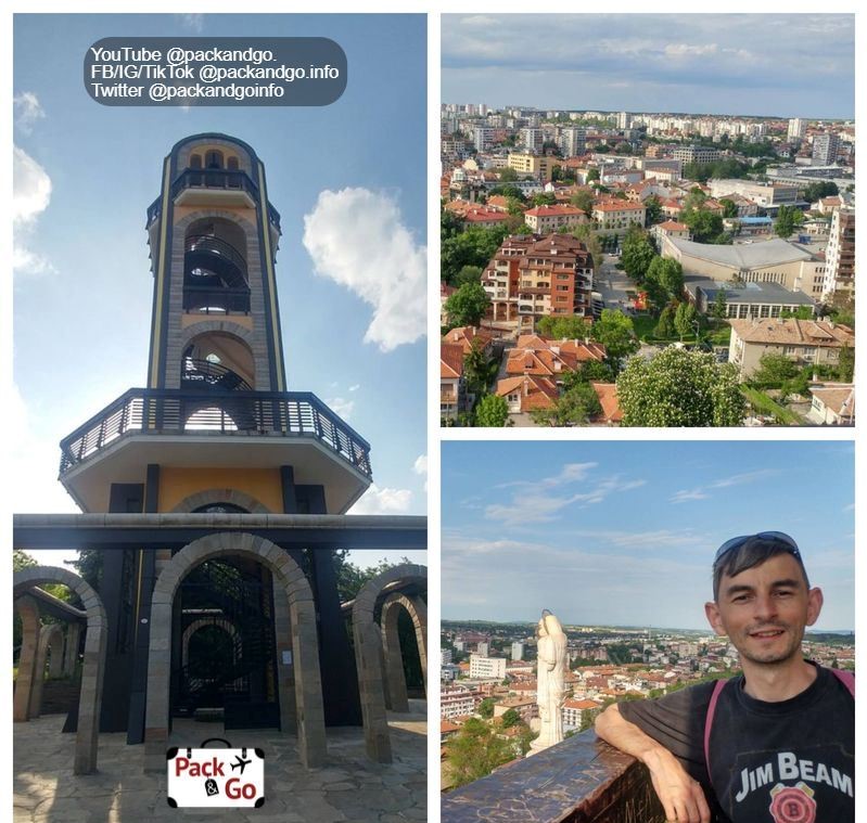 Haskovo Bell Tower collage