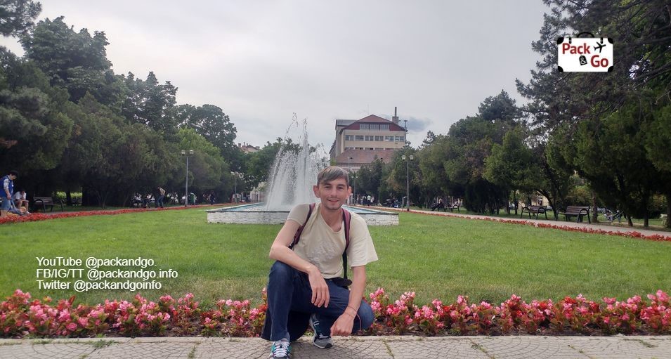Man at a park, Oradea, Romania