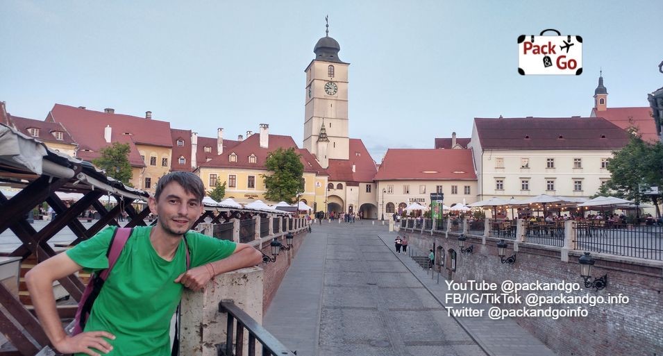 Small square, Sibiu, Romania