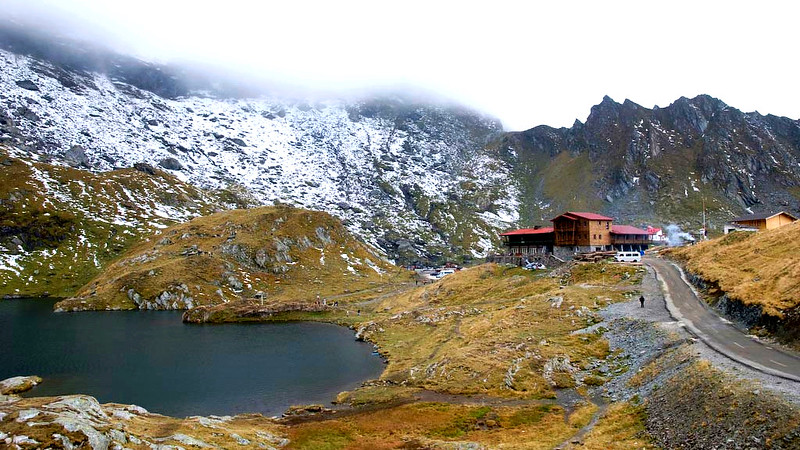 Village house in the Carpathian Mountains, Romania