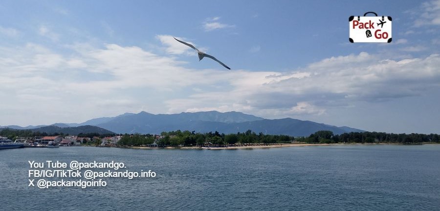 Keramoti's view from the distance