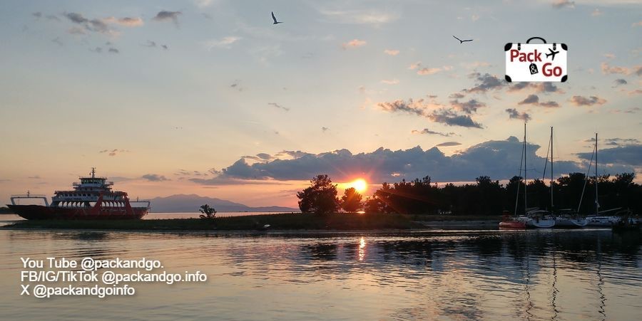 Sunset at Keramoti, GR