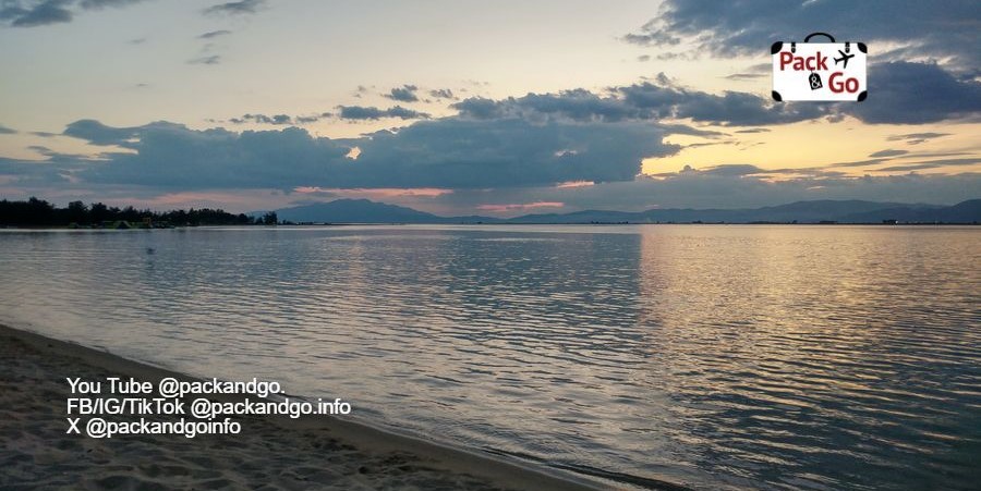 Keramoti beach view