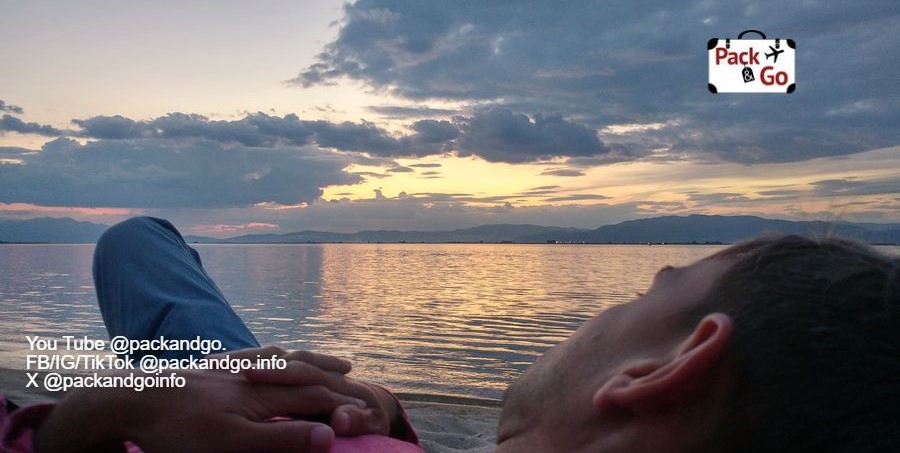 Man on Keramoti, GR beach