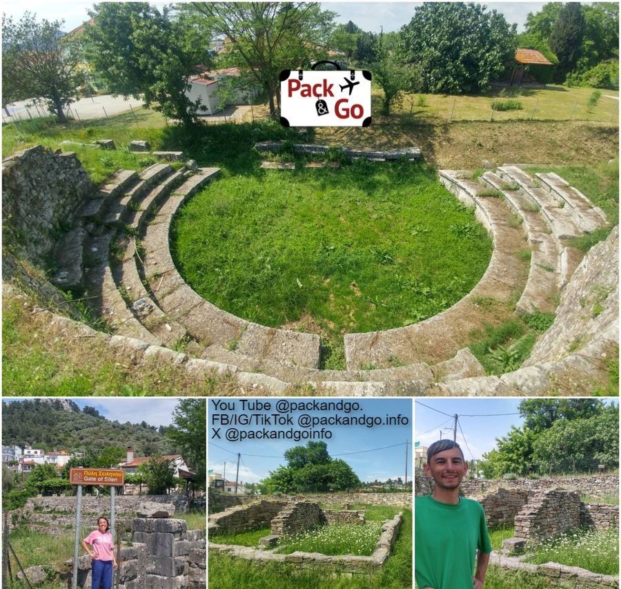 Visiting archeological spots in Thasos, GR. Photos by packandgo.info Visiting archeological spots in Thasos, GR. Photos by packandgo.info